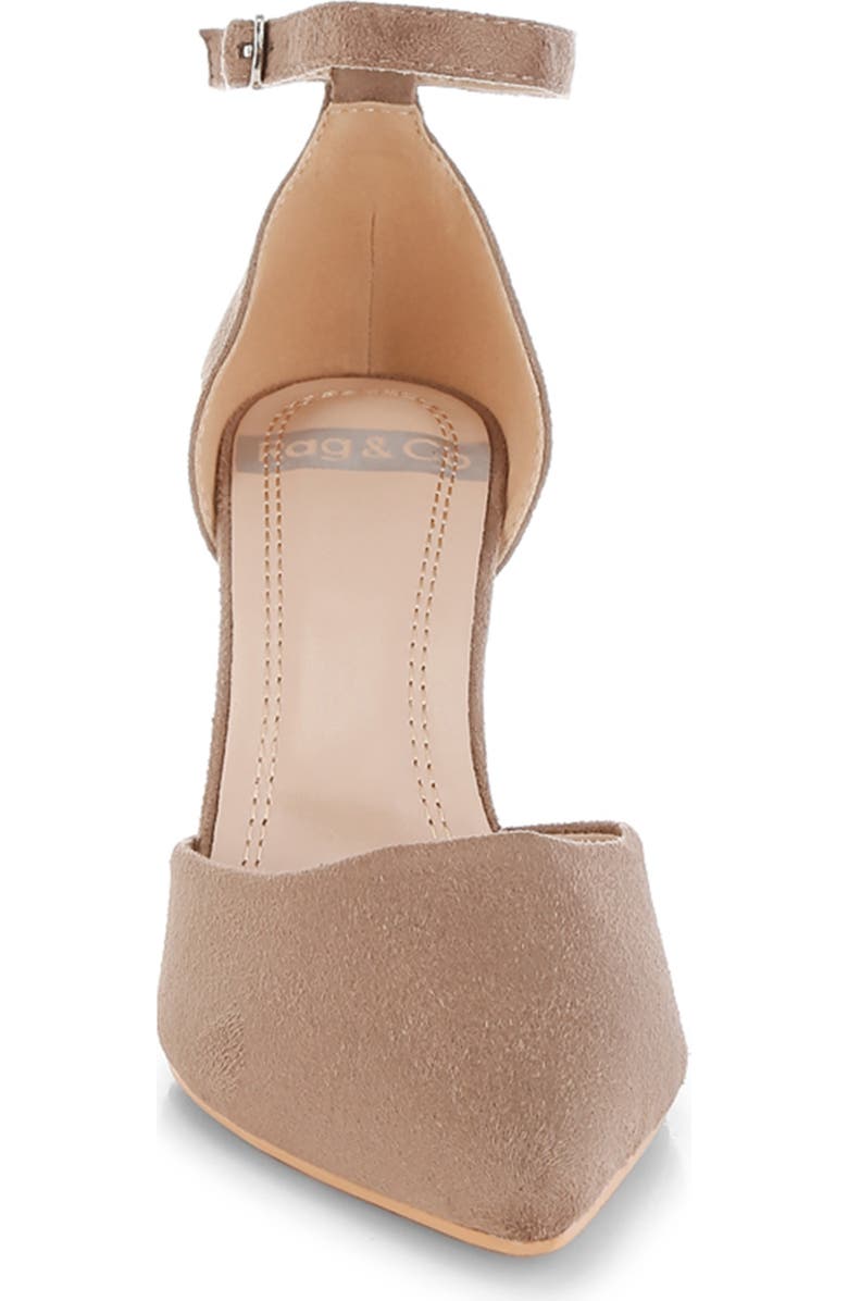 Rag & Co Dolona Pointed Toe Pump, Alternate, color, Taupe