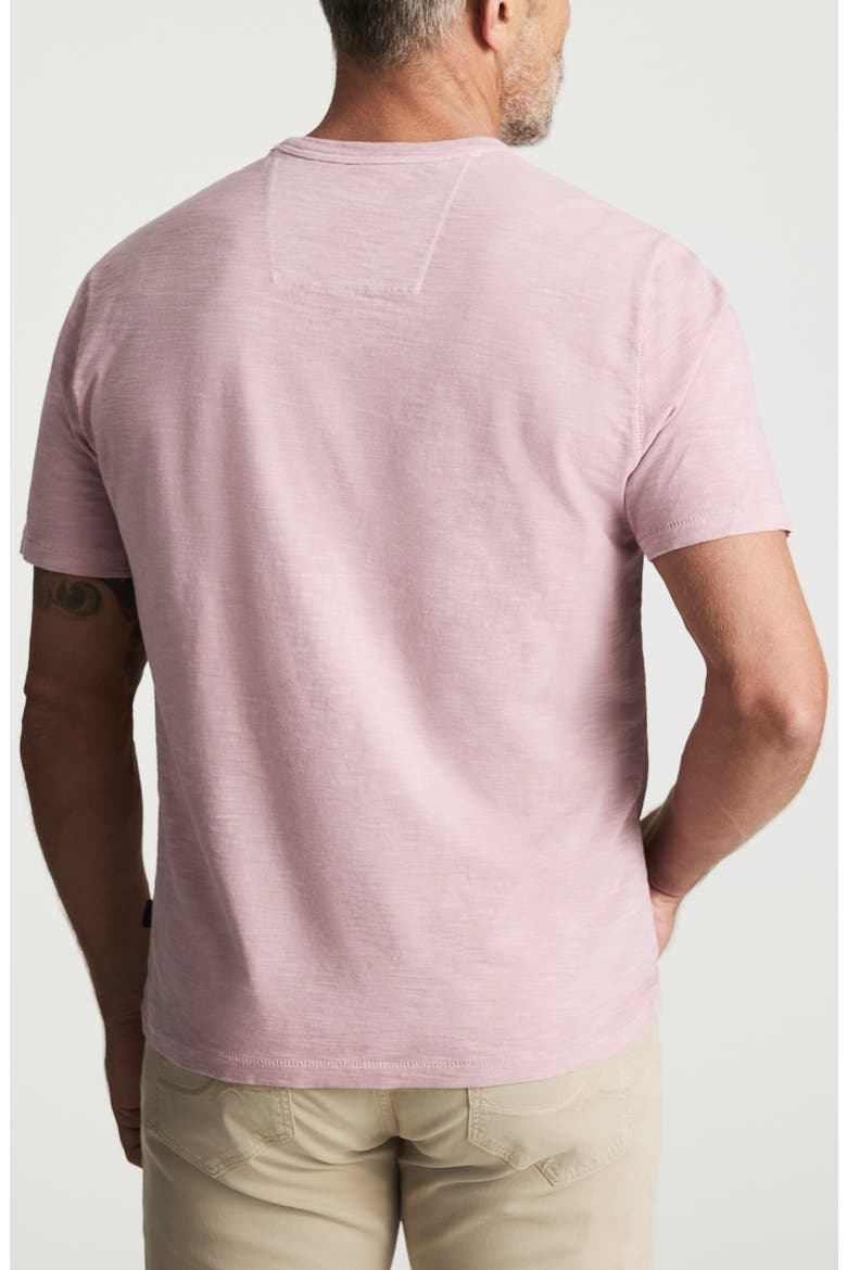 Slub Cotton Crewneck T-Shirt, Alternate, color, WOODROSE