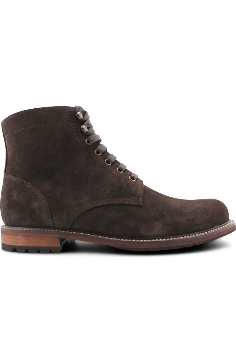 Blake Mckay Axel Combat Boot, Alternate, color, Brown Suede