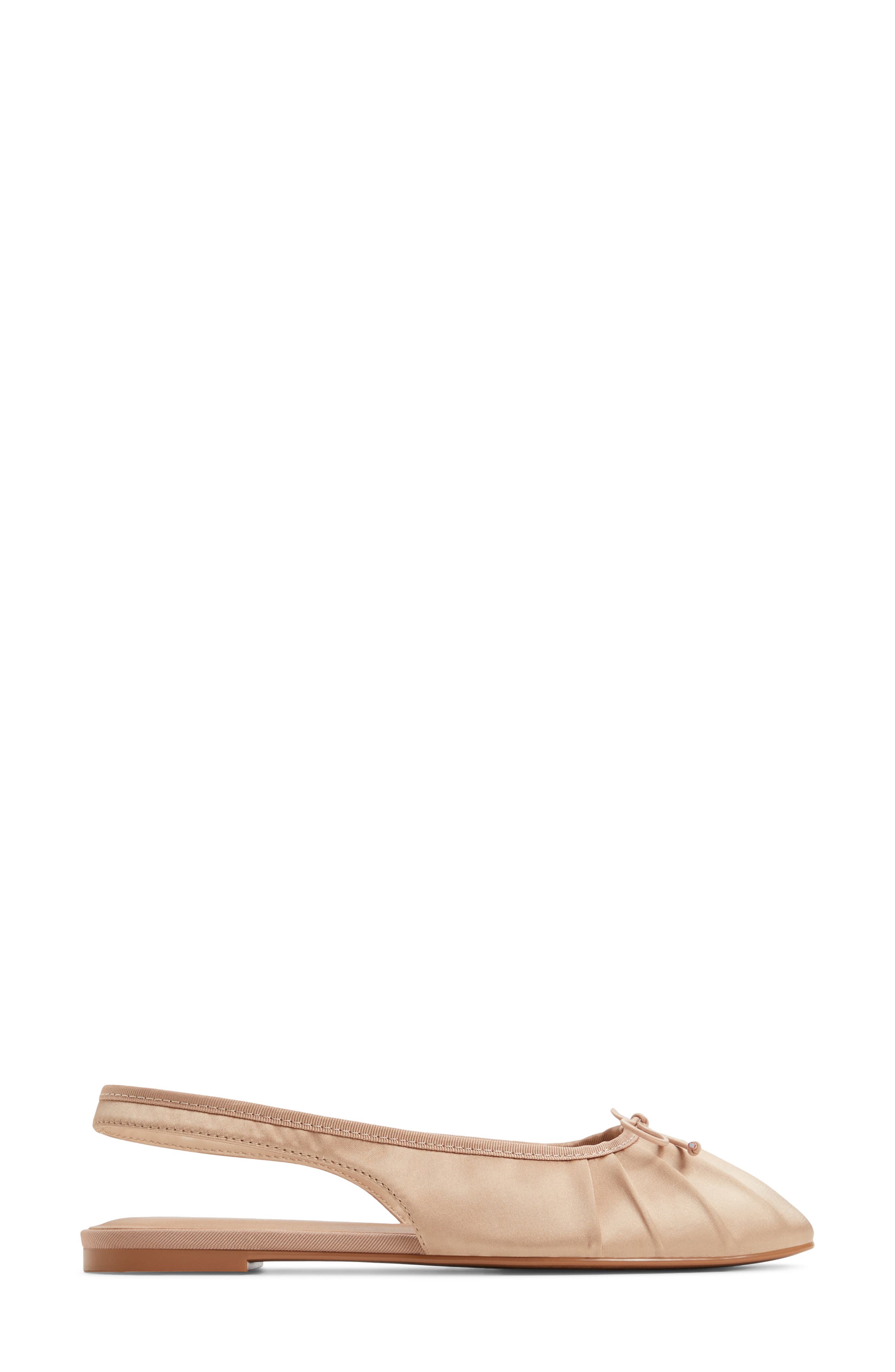 ALDO Arlet Slingback Ballerina Flat, Alternate, color, Beige