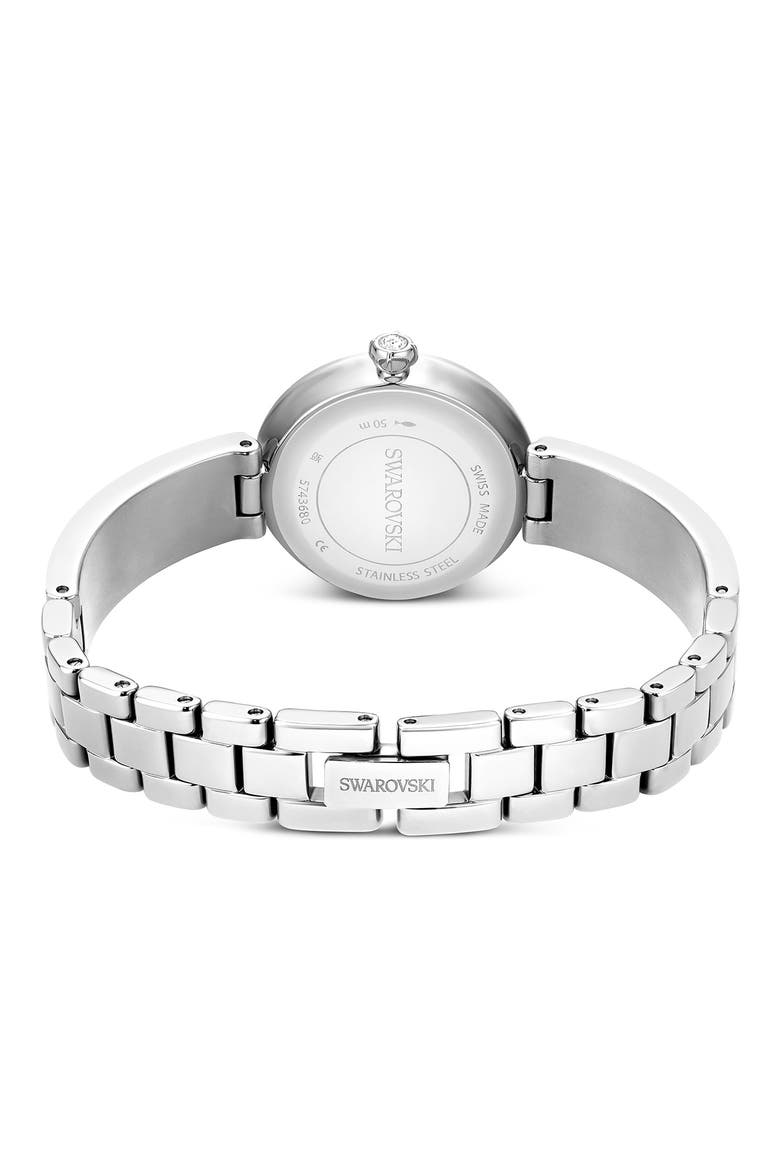 Matrix Faux Pearl Bracelet Watch, 26mm, Alternate, color, SILVER