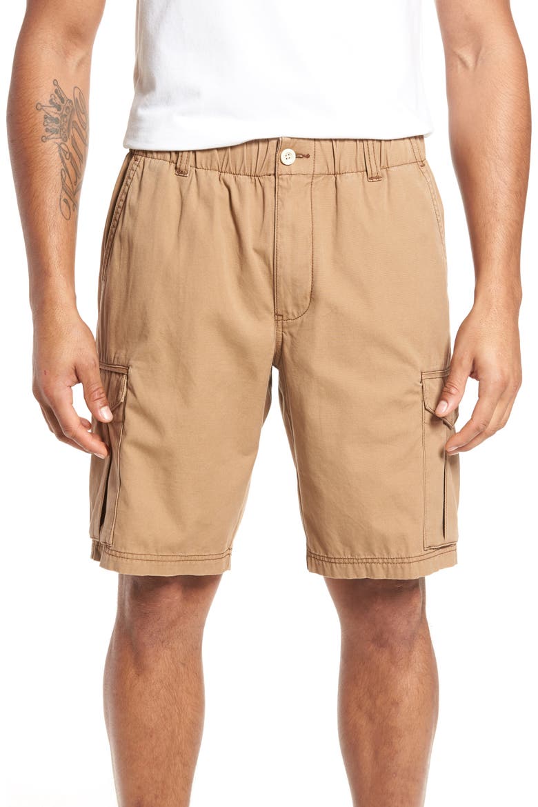 Island Survivalist Cargo Shorts, Main, color, BRITISH BOURBON