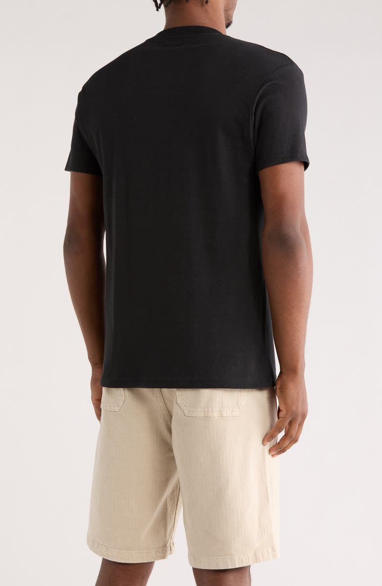 The Forecast Agency Peanuts Snoopy Walk NY Graphic T-Shirt, Alternate, color, Black