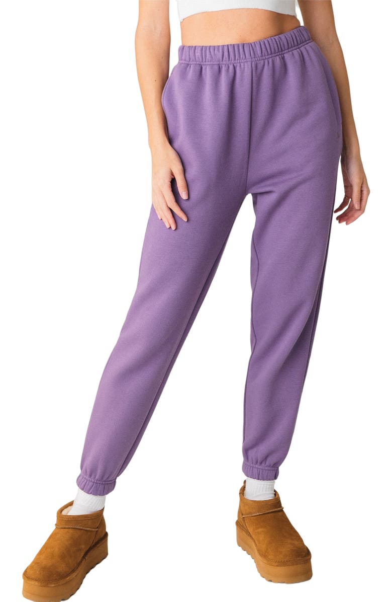 Vitality Cozy Uni Jogger, Alternate, color, Violet