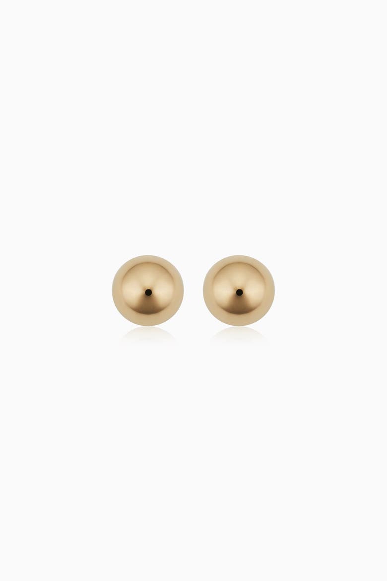 14K Yellow Gold Have A Ball Stud Earrings, Main, color, Yellow Gold