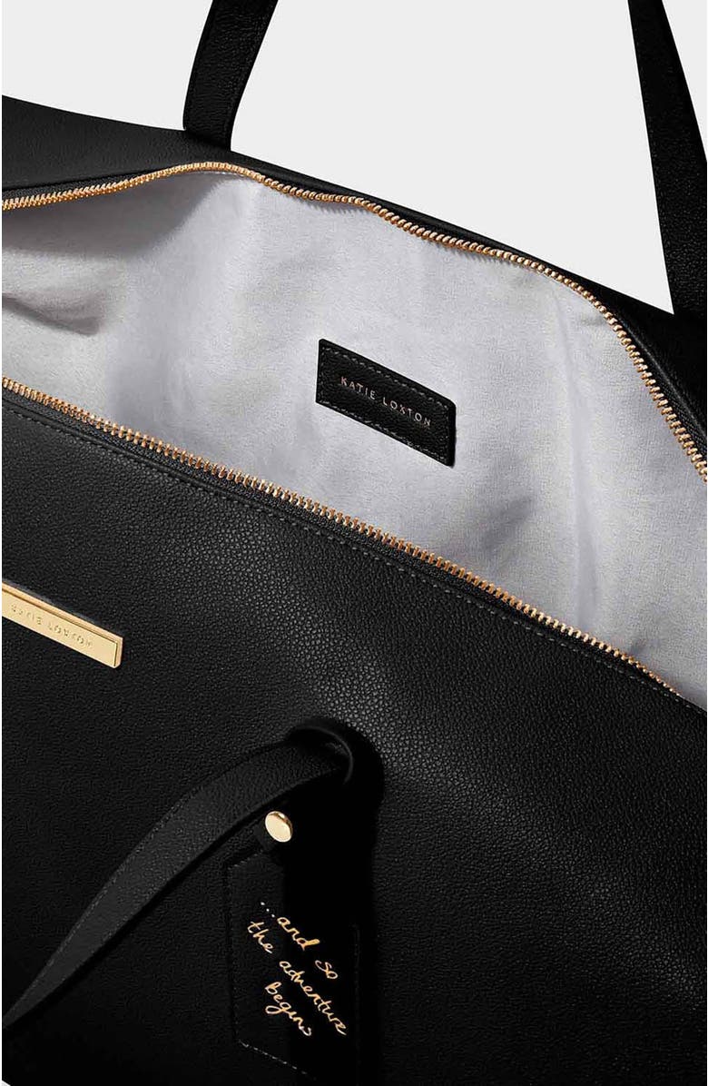 Katie Loxton Weekend Holdall Bag, Alternate, color, Black