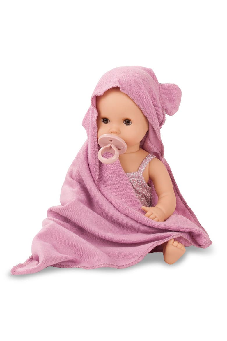 Sleepy Aquini 13" Baby Baby Drink and Wet Doll, Alternate, color, Multicolored