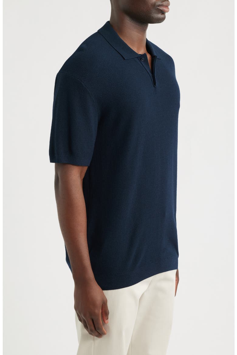 Polo Sweater, Alternate, color, TOTAL ECLIPSE