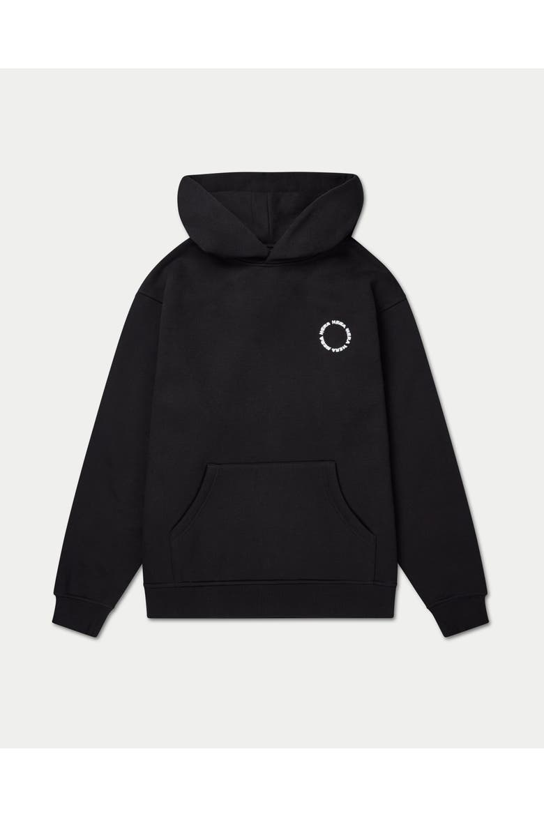 Motion Long Sleeve Oversized Hoodie, Alternate, color, Black