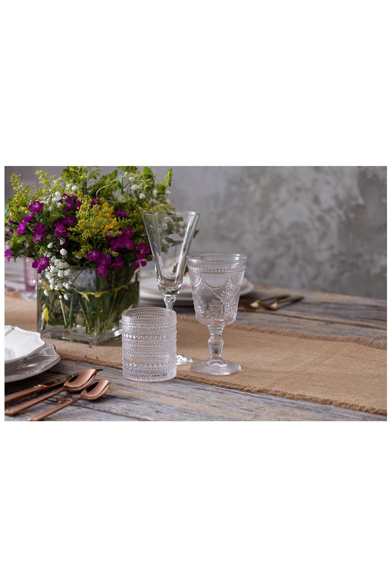 Debutante Set of 6 Goblet Glasses, Alternate, color, CLEAR