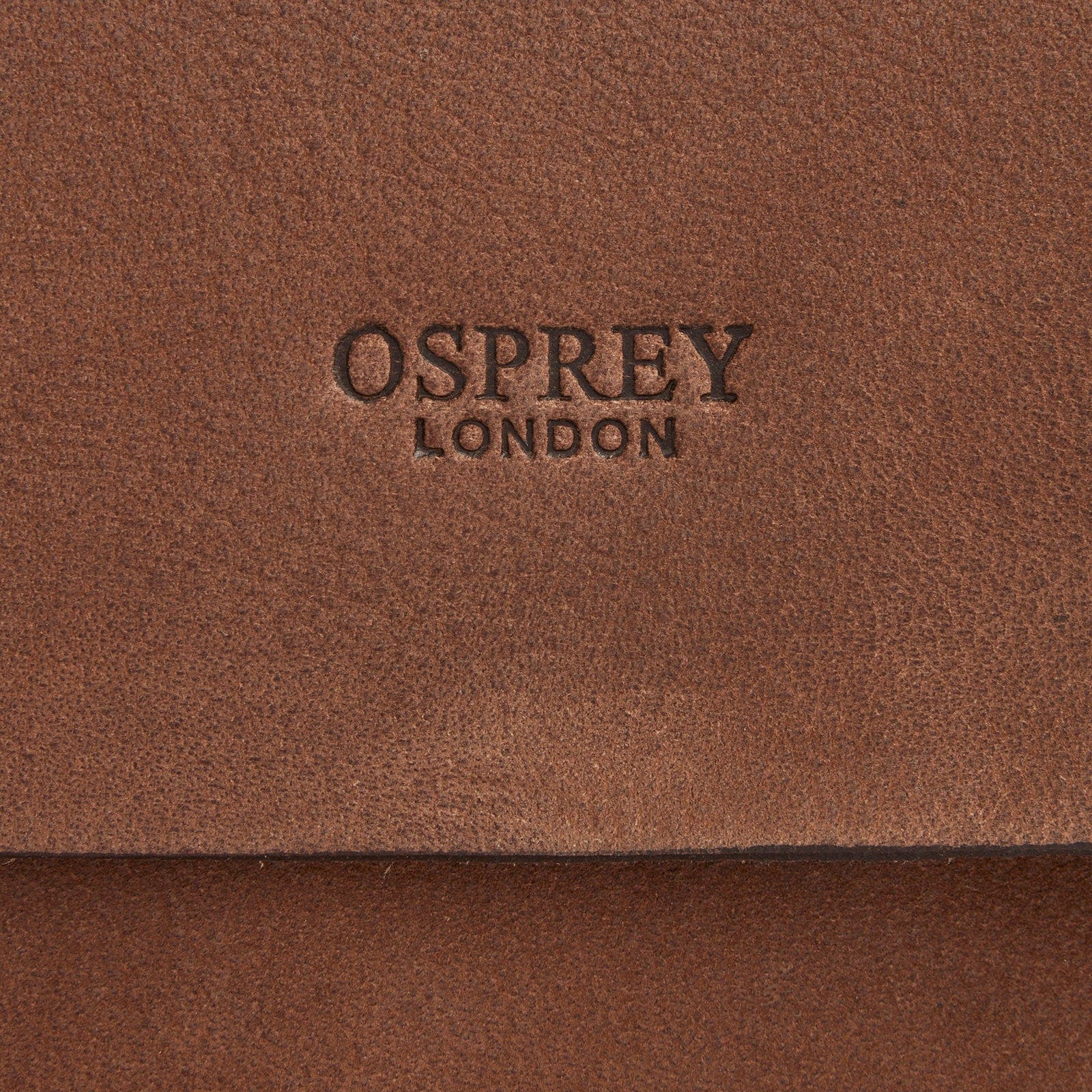 The Clayton Large Leather Messenger Bag, Alternate, color, Chocolate