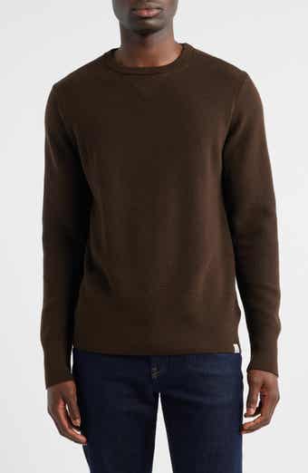 MERZ B SCHWANEN Merino Ribbed Crewneck Sweater