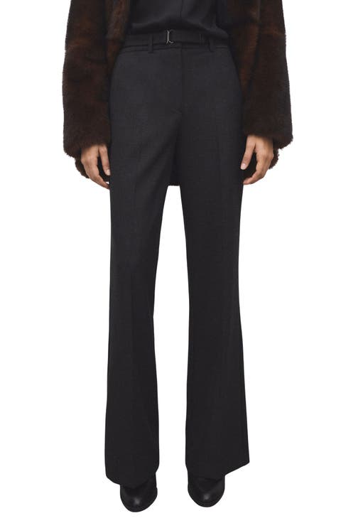 Belted Straight Leg Pants (Regular & Plus)