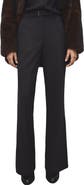 MANGO Belted Straight Leg Pants