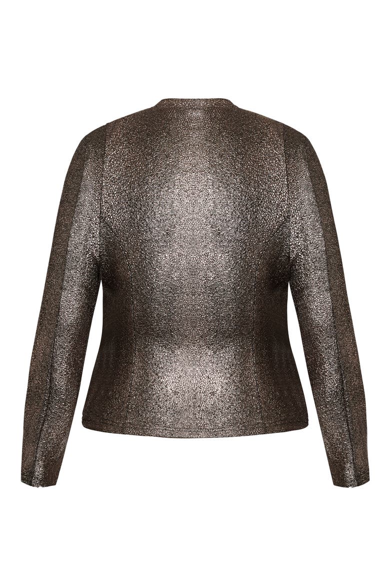 Shining Light Jacket, Alternate, color, BRONZE