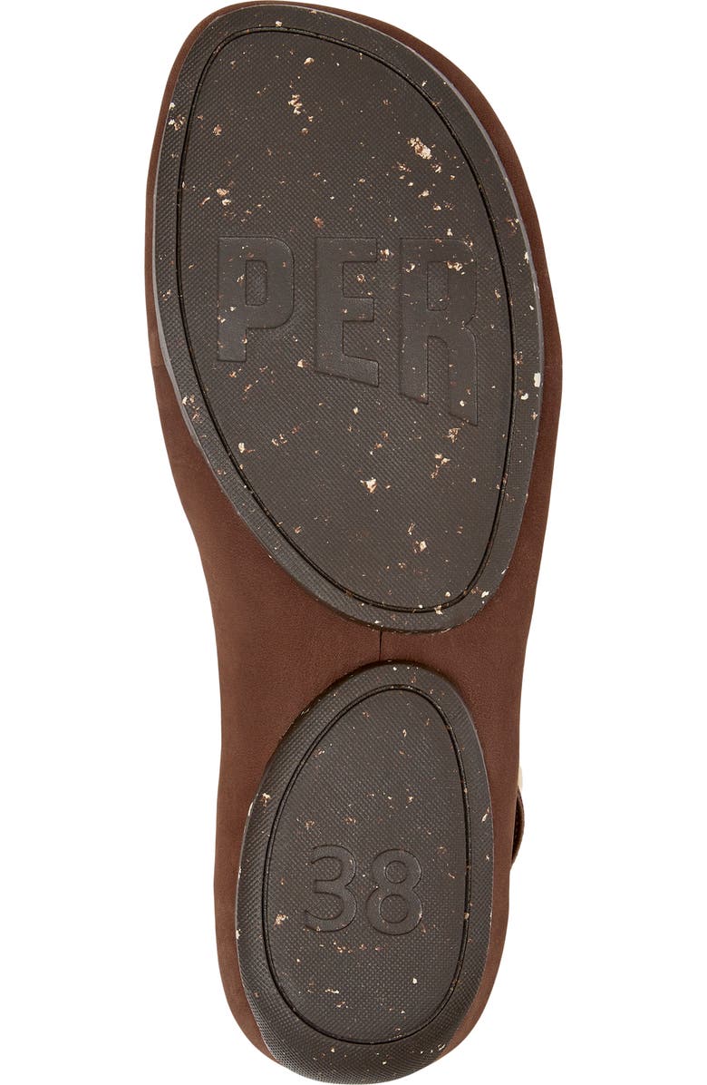 Camper Right Isla Slingback Sandal, Alternate, color, Medium Brown