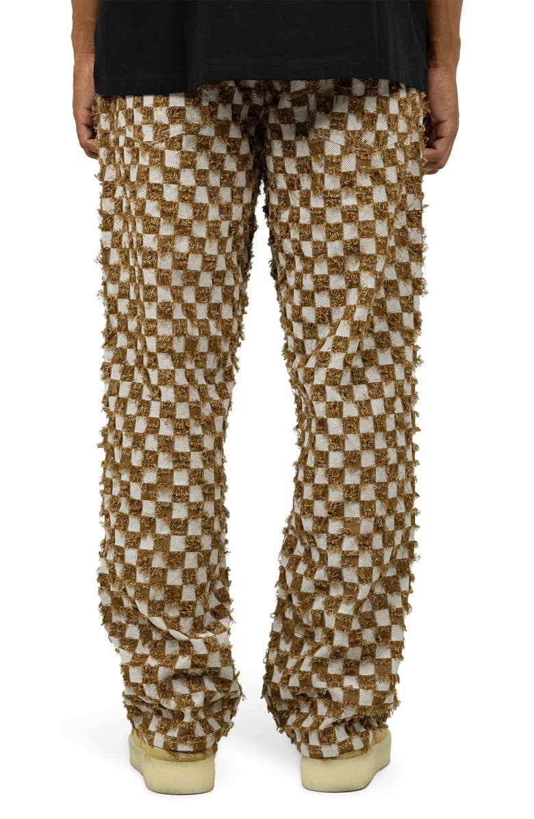 PLEASURES Curfew Checker Work Pants, Alternate, color,