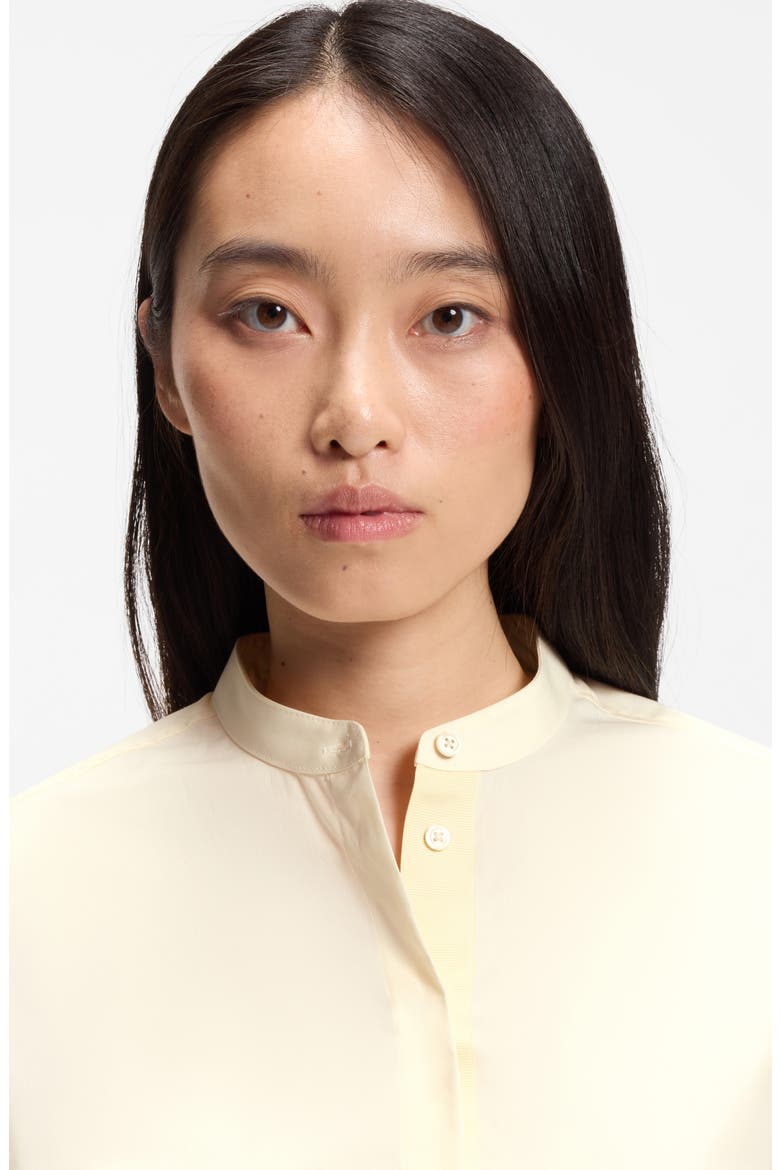 Bertyna Monday Cotton Button-Up Shirt, Alternate, color, AFTERGLOW