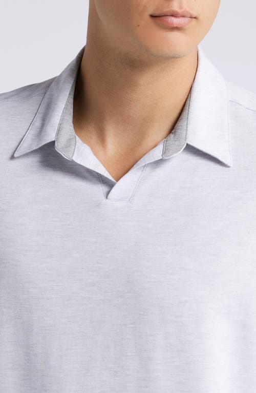 TRAVISMATHEW TRAVISMATHEW LATE AT NIGHT HEATHERED POLO