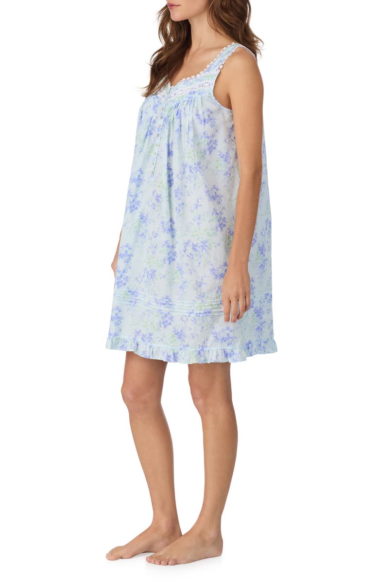 Eileen West Sleeveless Cotton Ballet Nightgown, Alternate, color, 