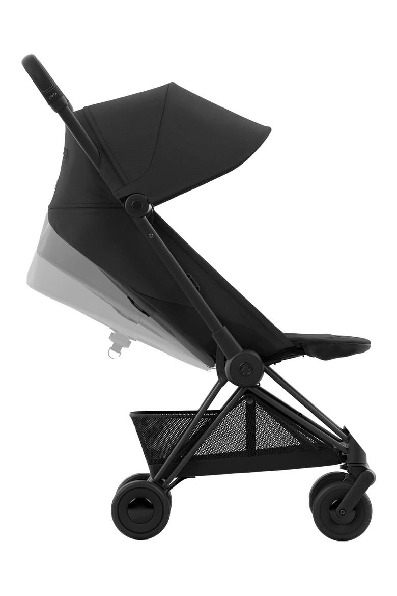 COYA Compact Lightweight Travel Stroller, Alternate, color, SEPIA BLACK