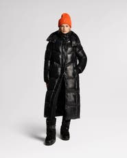 Alpenhaus Meribel Quilted Maxi Puffer with Removable Hood
