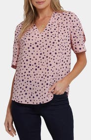 NYDJ Charming V-Neck Top