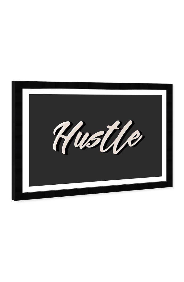 Wynwood Studio Hustle Type Framed Wall Art, Alternate, color, 