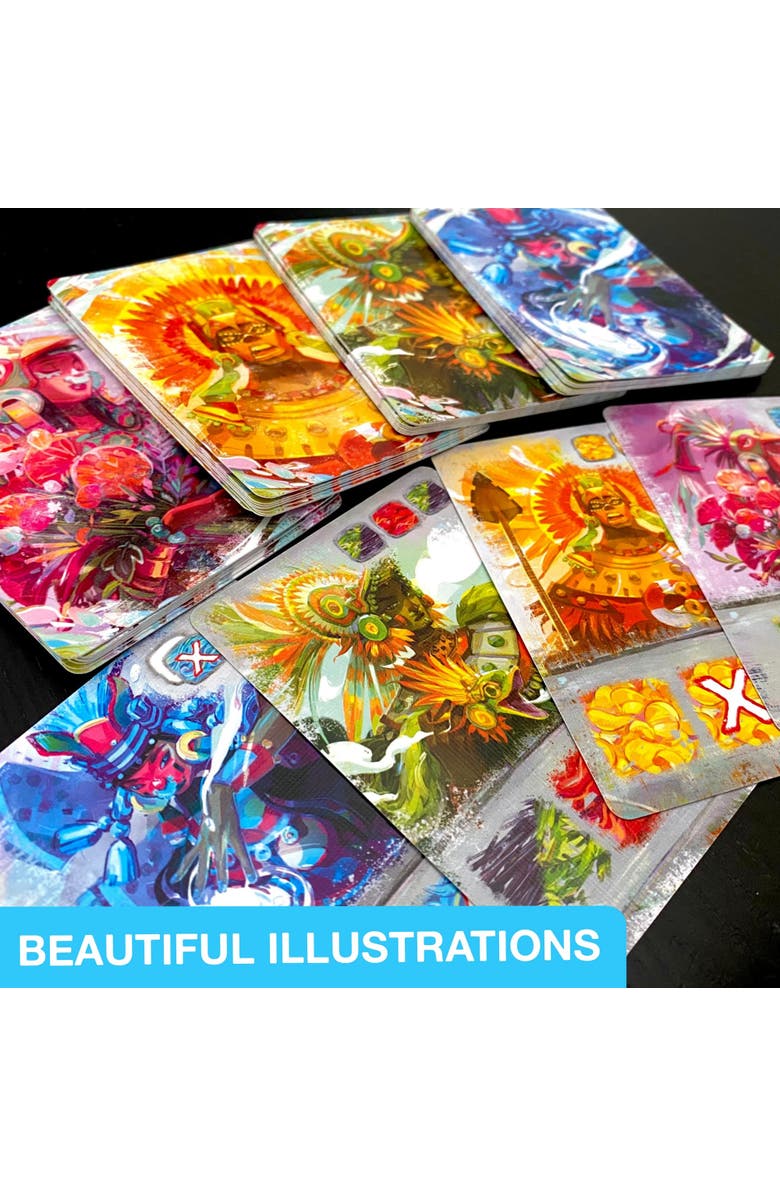 Synapses Games Coatl Card Game Pattern Building Card Game 10+, Alternate, color, Multicolored