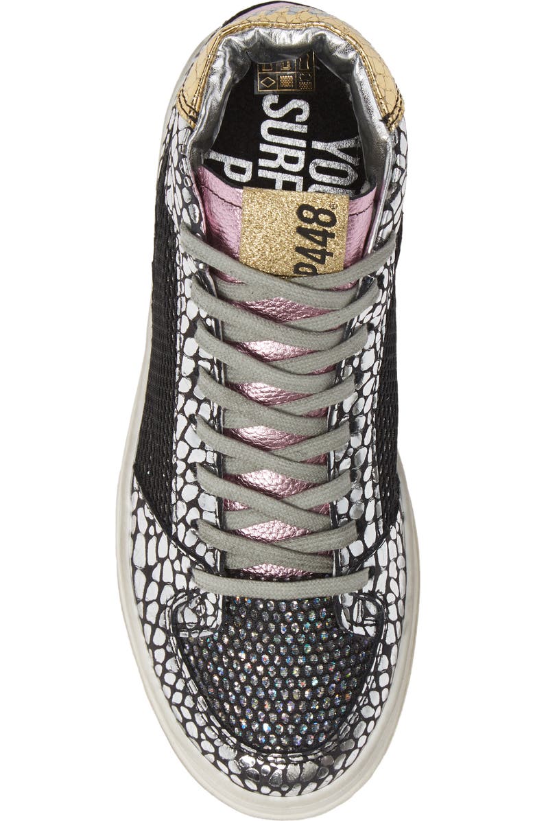 P448 Queens Mid Sneaker, Alternate, color,