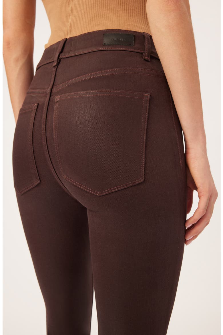 Bridget Instasculpt High Waist Bootcut Jeans, Alternate, color, DARK MOCHA ULTIMATE COATED