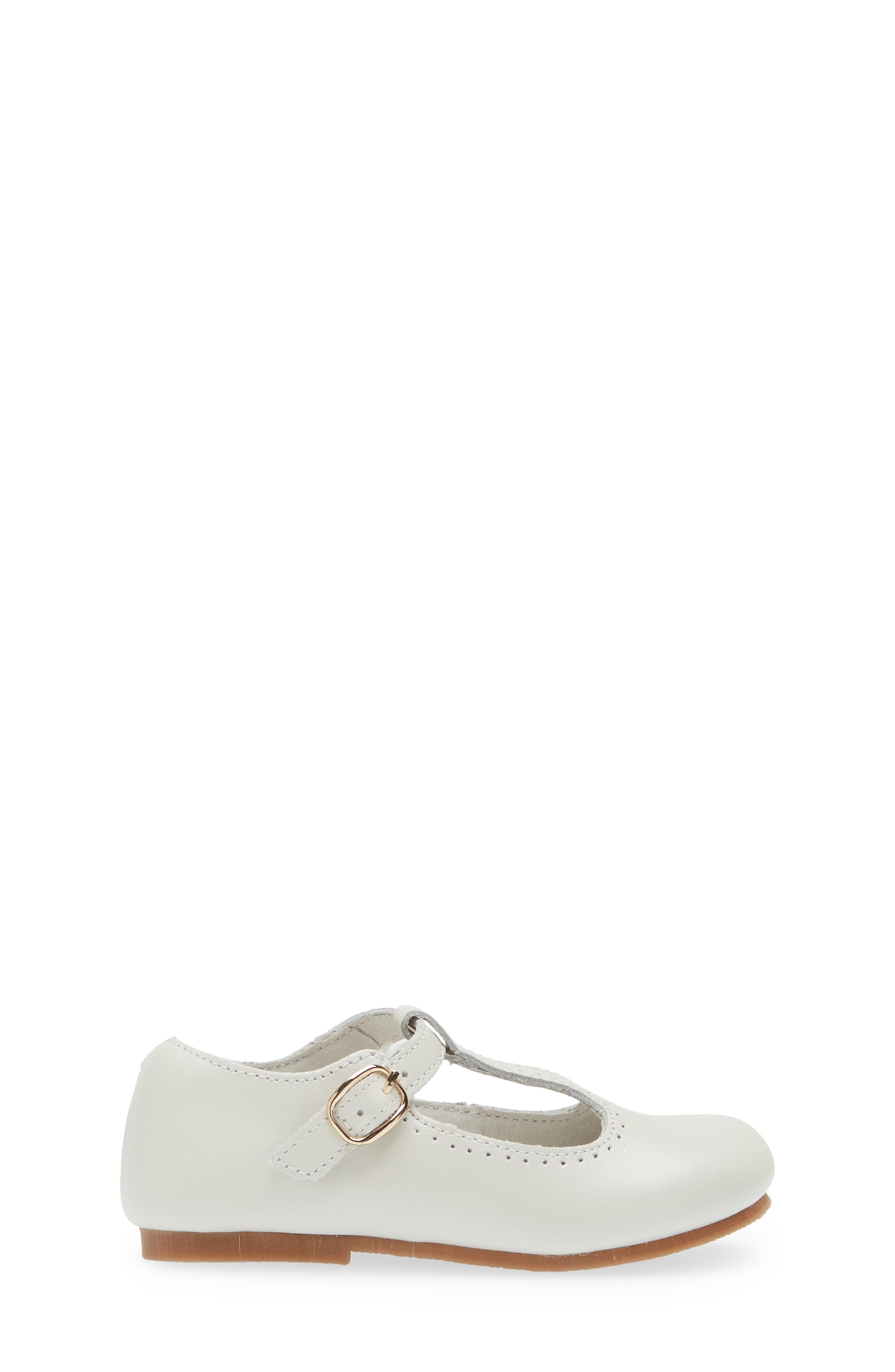 L'AMOUR Kids' Eleanor T-Strap Shoe, Alternate, color, Pearl
