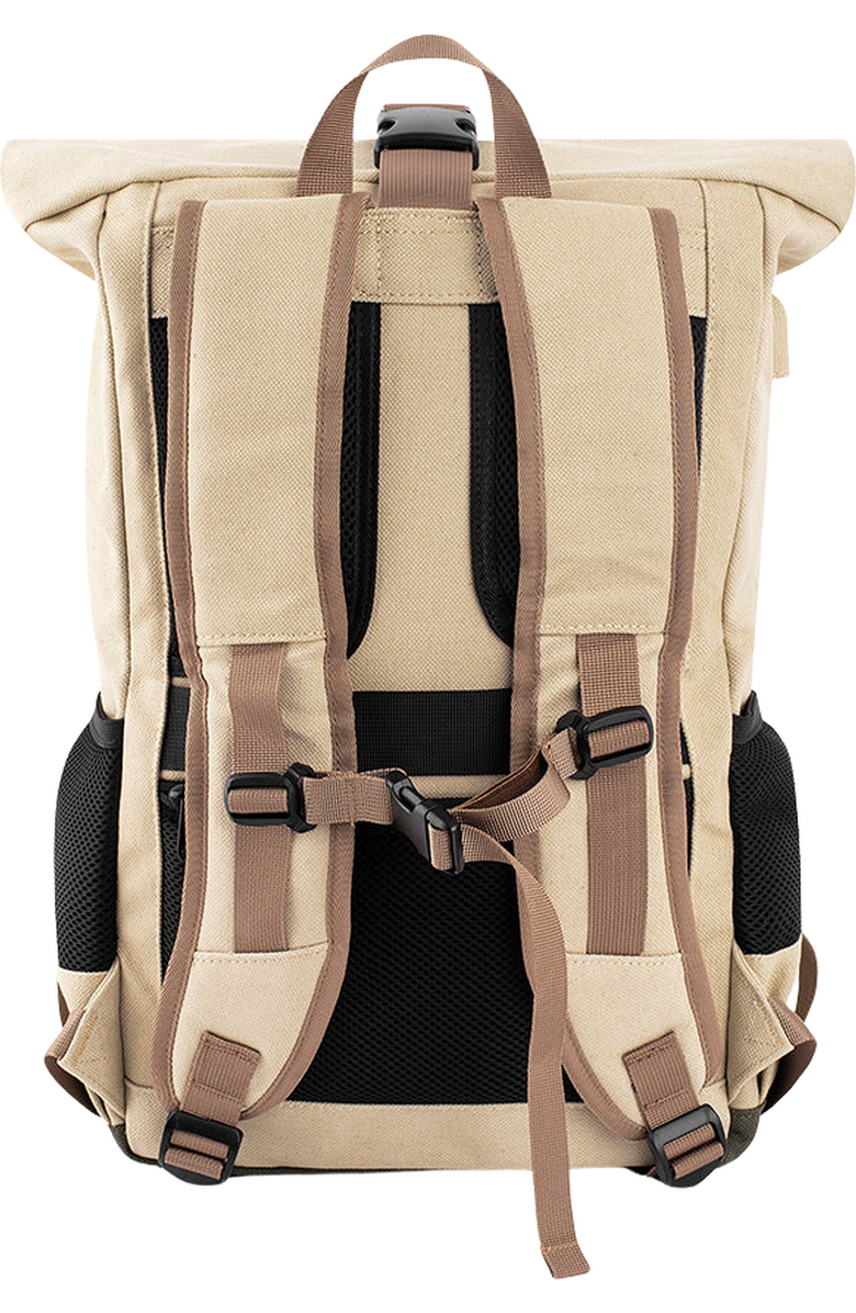 8000Kicks Everyday Backpack, Alternate, color, Beige / Red