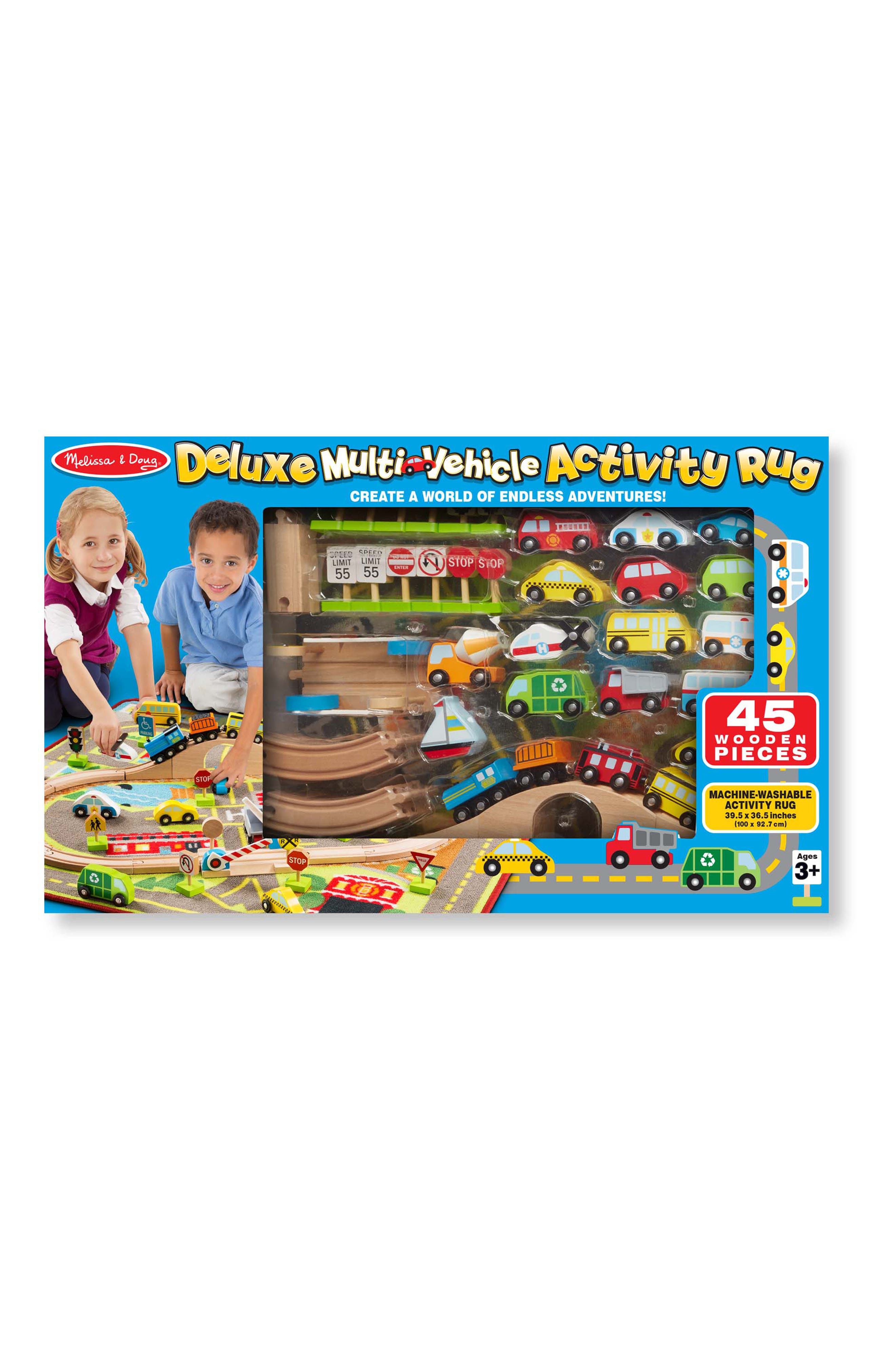 Melissa & Doug Deluxe Multi-Vehicle Activity Rug Set | Nordstromrack