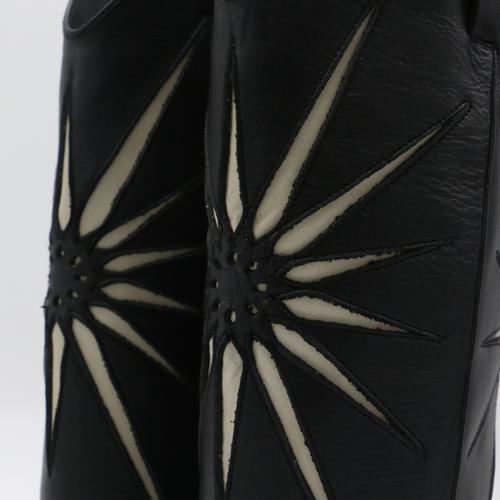 Stivali New York Moonrise Western Cowboy Boots In Black