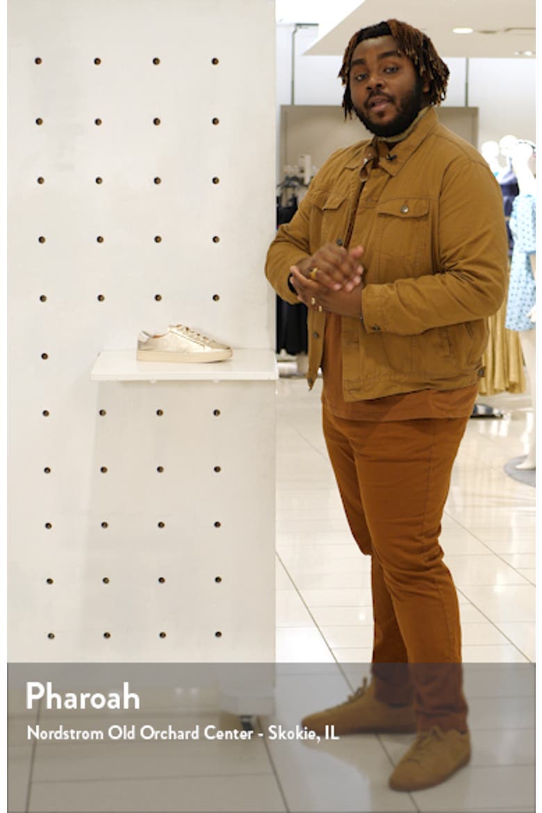 Ibiza Metallic Lace-Up Sneaker video