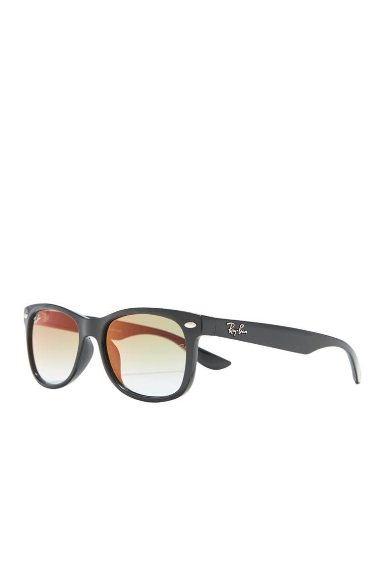 Ray-Ban Kids' Junior Wayfarer 47mm Square Sunglasses, Alternate, color,