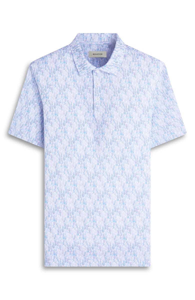 Bugatchi Victor OoohCotton<sup>®</sup> Pineapple Print Polo, Alternate, color, Menthol