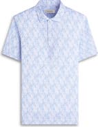 Bugatchi Victor OoohCotton® Pineapple Print Polo