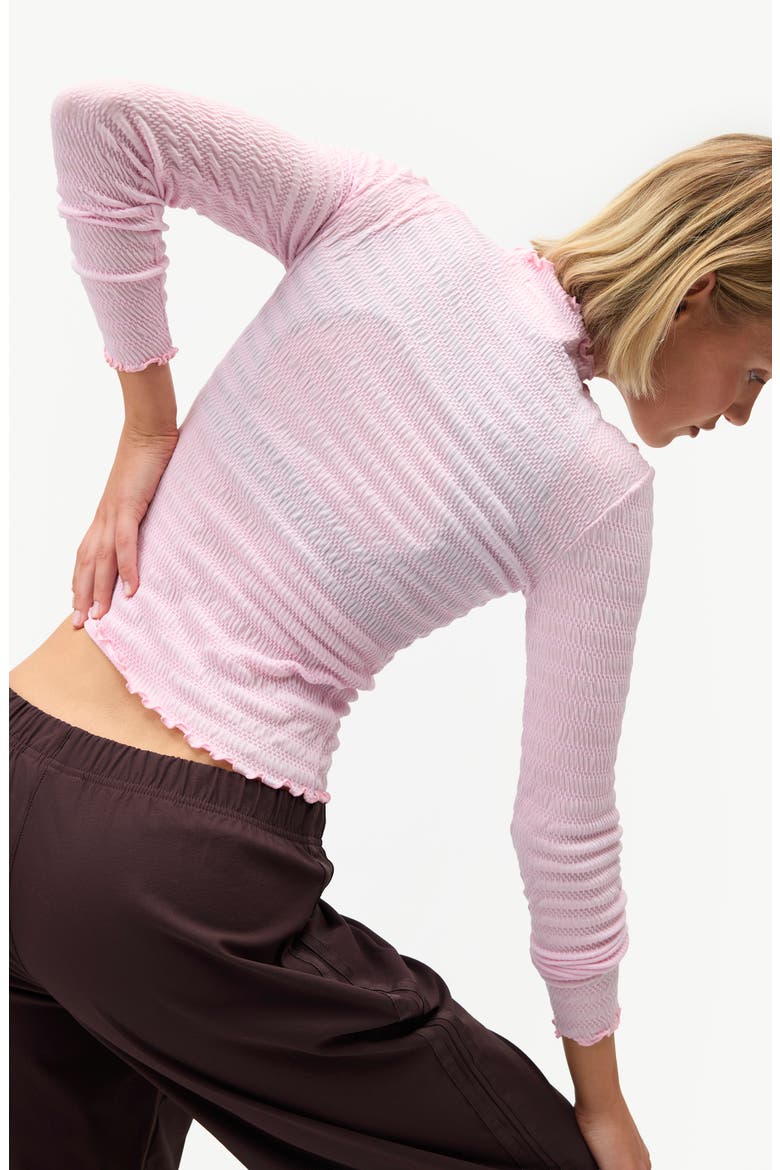 Ynes Texture Top, Alternate, color, BISOU