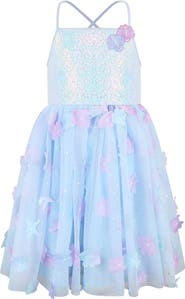 Zunie Kids' Sequin Tulle Party Dress