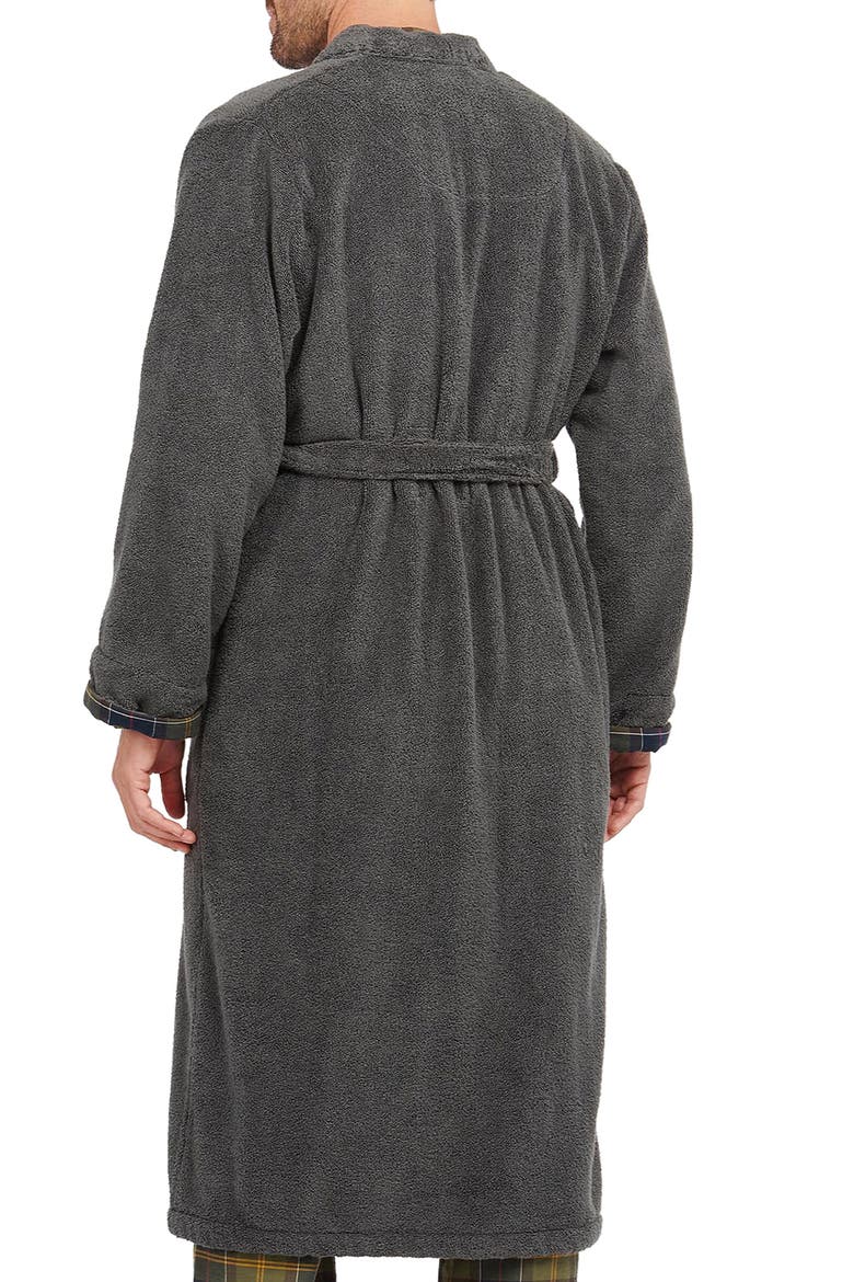 Lachlan Cotton Robe, Alternate, color, CHARCOAL