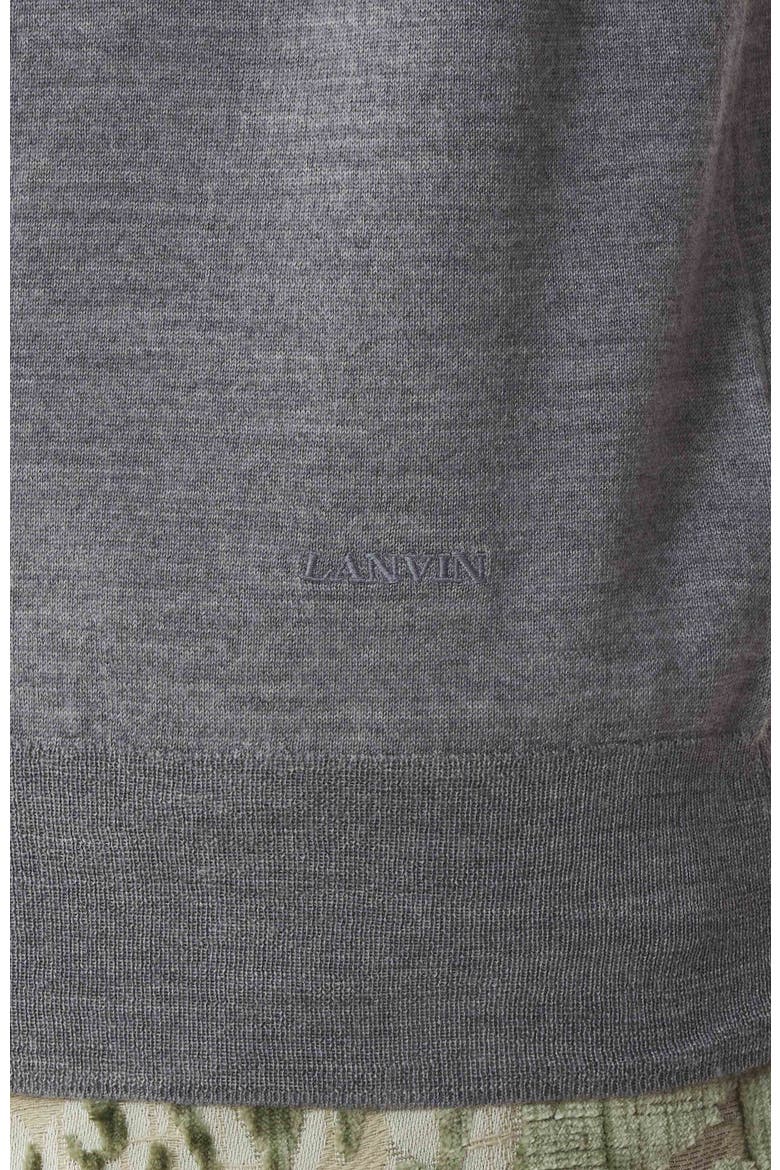 Classic Cardigan In Merino Wool, Alternate, color, Ash