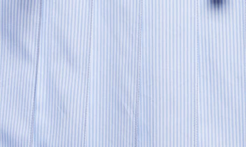 Thom Browne Mixed Stripe Pleated Button-down Shirtdress