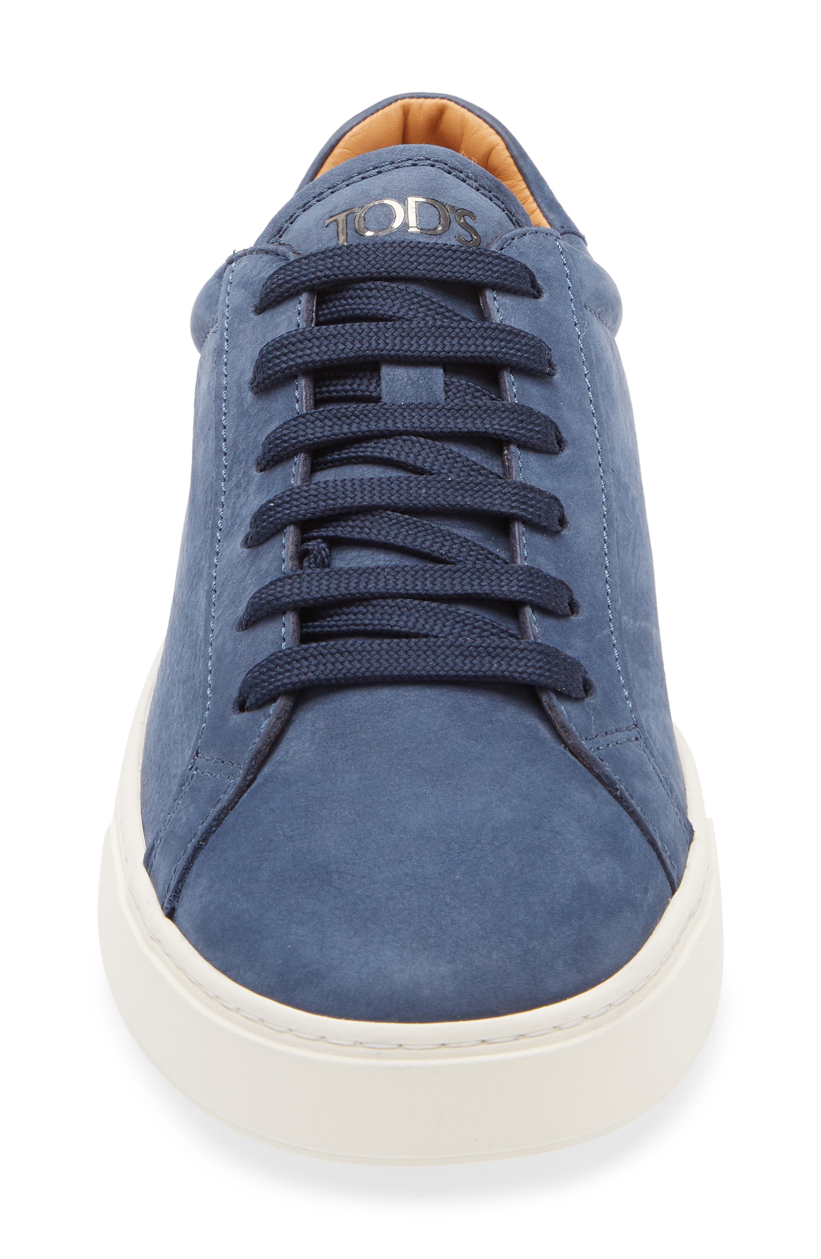 Tod's Cassetta Low Top Sneaker, Alternate, color, Insigna Blue