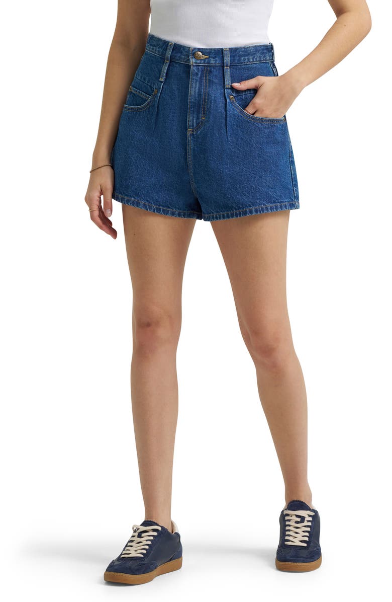 Lee Flirty High Waist Denim Shorts, Main, color, 