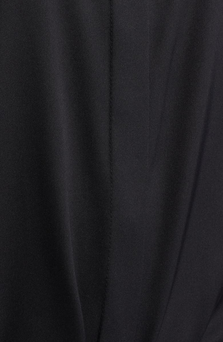 KOBI HALPERIN Harley Ruffle Puff Shoulder Stretch Silk Shirt, Alternate, color,