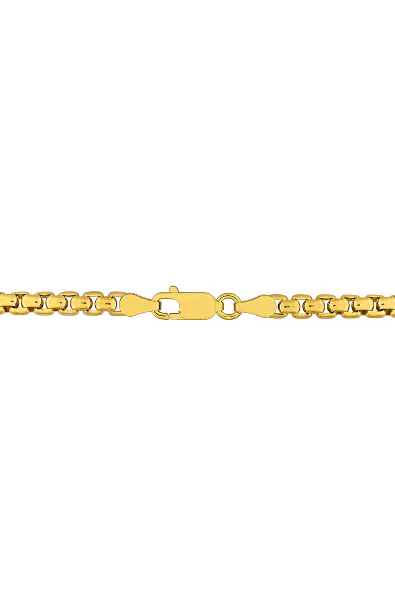 DELMAR Box Link Chain Bracelet, Alternate, color, Gold
