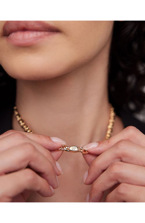 Jennifer Fisher Soho Chain Necklace In Yellow Gold