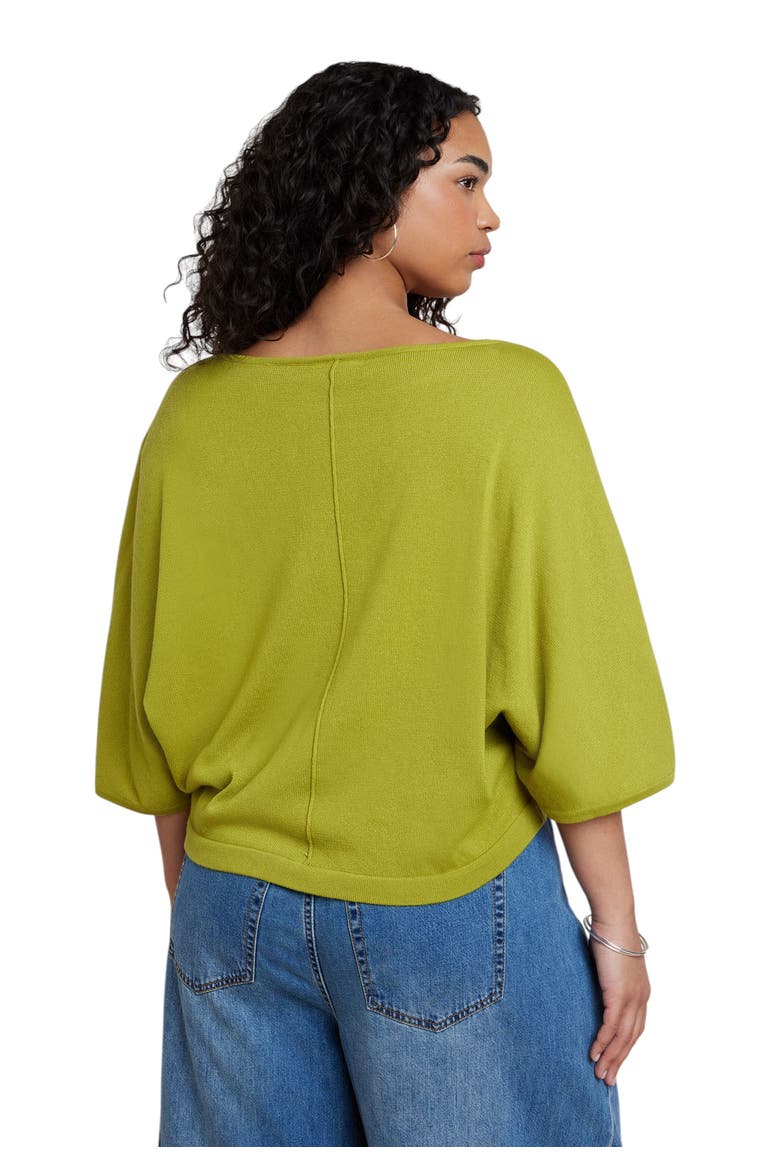 Oversized Cape Sweater, Alternate, color, PEAR LIQUEUR